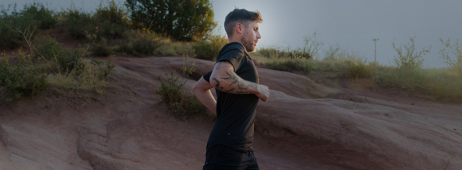 Evolved Training For The Ever Evolving Athlete. Male Runner Using Trainingpeaks In Morrison, Colorado Red Rocks