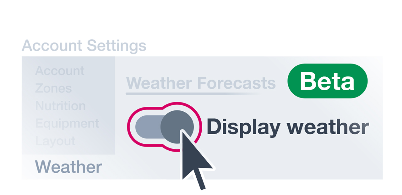 Step 3 The Menu Item In The Trainingpeaks App Settings For Weather Data